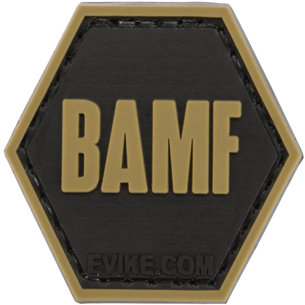Evike Operator Profile PVC Hex Patch Pop Culture Series 2 (Style: BAMF)