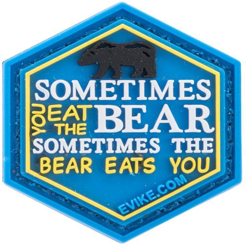 Evike Operator Profile PVC Hex Patch (Model: Sometimes The Bear)