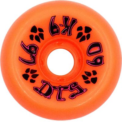 Boardparadise Dogtown K-9 60mm 97a NEON Orange Wheels Set