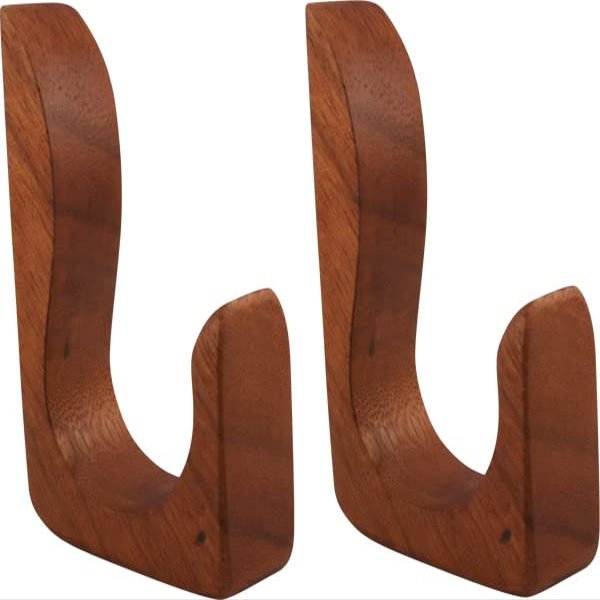 Boardparadise Beatnik Surfboard Wall Rack Paddle Rack Wood Small (2pack)