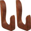 Boardparadise Beatnik Surfboard Wall Rack Paddle Rack Wood Small (2pack) view 1
