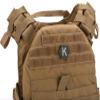 Evike Operator Profile PVC Hex Patch - Alphabet Series (Model: K) view 2