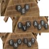 Evike Operator Profile PVC Hex Patch - Alphabet Series (Model: K) view 3