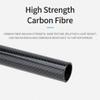 Modified MTB Flat Handlebar Carbon Fibre Mountain Bike Handlebar Ultra-light Super-long Handlebar Road Bike Crossbar (Color : Red, Size : 680mm) view 4