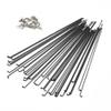 BaveL 36 Pcs 14G Black Bicycle Steel Spokes (70 mm-200 mm) with Copper Cap 36pcs,Mountain Bike Spokes,for MTB,Ebike,City Bikes-Replacement/Repair Spoke (Black 88 mm) view 1