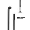 BaveL 36 Pcs 14G Black Bicycle Steel Spokes (70 mm-200 mm) with Copper Cap 36pcs,Mountain Bike Spokes,for MTB,Ebike,City Bikes-Replacement/Repair Spoke (Black 88 mm) view 3