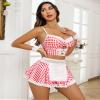 Avidlove Sexy Maid Lingerie for Women Roleplay Lingerie Cosplay Lingerie Set Sexy Maid Costumes view 3