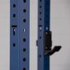 Titan Fitness X-3 Series 90" Navy Bolt-Down Power Rack, 24" Depth, Rackable 1650 LB Cage, 1.25" and 2" Pull Up Bars, Standard J-Hooks, Weightlifting and Strength Training view 4