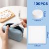 BigOtters Compressed Towels, 100PCS D isposable Face Towels for Travel Expandable Wipes Tablets with 2PCS Tube Containers for Survival Gear and Supplies Outdoors Camping Hiking Hotel view 2