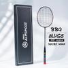 BBQ2.0 Professional Badminton Racket with Free String Bag, 100% Full Carbon Fiber Raket Super Light, 8U G5 65g (1pcs White Boxed) view 2