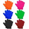 ONESING 6 Pairs Kids Gloves - Knit Winter Stretchy Gloves for Girls & Boys - Mixcolor view 1