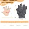 ONESING 6 Pairs Kids Winter Gloves - Stretchy Knit Gloves for Boys & Girls, Mix Colors view 4