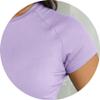 Abardsion Women Casual Raglan Sleeve Crewneck Slim T Shirts - 2026 Spring Summer Basic Activewear Going Out Tops(Light Purple, L) view 4