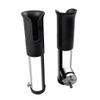 Mojiate Made 2Pcs Stainless Clamp on Fishing Rod Holder, 316 Stainless Tournament Style Clamp on Fishing Rod Holder, Portable Fishing Pod Rack (Black) view 1