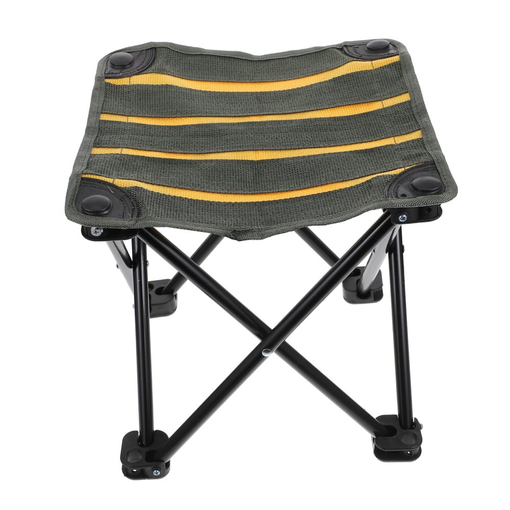 BESPORTBLE Small Cones Camping Seat Folding Seat Fishing Seat Folding Chair Four Corners Chair Portable Fishing Gear Fishing Gear Seat
