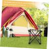 BESPORTBLE Small Cones Camping Seat Folding Seat Fishing Seat Folding Chair Four Corners Chair Portable Fishing Gear Fishing Gear Seat view 2