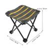 BESPORTBLE Small Cones Camping Seat Folding Seat Fishing Seat Folding Chair Four Corners Chair Portable Fishing Gear Fishing Gear Seat view 3
