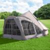 DanCoom Bell Tent, 8/10/12 Person Waterproof Large Family Tents with Sturdy Center & Vestibule, Mesh Window,Waterproof,Spacious Space for All 4 Season Camping Yurt Tent. view 1