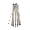 NORAZE Bicycle Stainless Silver Steel Spokes 36pcs Bike Parts 14G J Bend with Nipples (Color : Silver, Size : 180mm) view 4