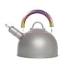 UNbit Kettle for Stove top 2L Titanium Kettle with Folding Handles Ultralight Pot with Warning Buzzer Coffee Tea for Outdoor Camping Backpacking Home Kitchen Supplies Teapots (Color : Purple) view 1