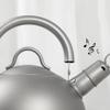 UNbit Kettle for Stove top 2L Titanium Kettle with Folding Handles Ultralight Pot with Warning Buzzer Coffee Tea for Outdoor Camping Backpacking Home Kitchen Supplies Teapots (Color : Purple) view 4