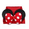 JIAHANG Baby Girl Mouse Ears Headwrap with 3D Polka Dot Bow, Wide Velvet Turban Hairband, Fashion Hair Bow Headband for Toddler, Kids, Party Supplies view 4