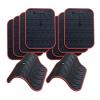 Anti-Scratch Anti-Collision Non-Slip Silicone Pads, Car Scratch Protector for Trunk Bike Rack, Bicycle Car Racks Accessories,Car Paint Protective Pads Car Tire Pattern Non-Slip(Pack of 10) view 1
