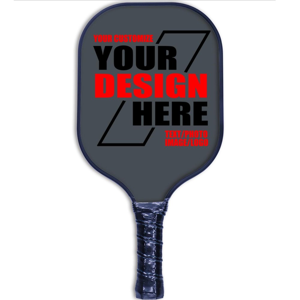 Custom Pickleballs Paddles Add Your Own Photo Text Design Here Personalized Graphite Pickle Ball Paddles for Women & Men 40 Colors Available