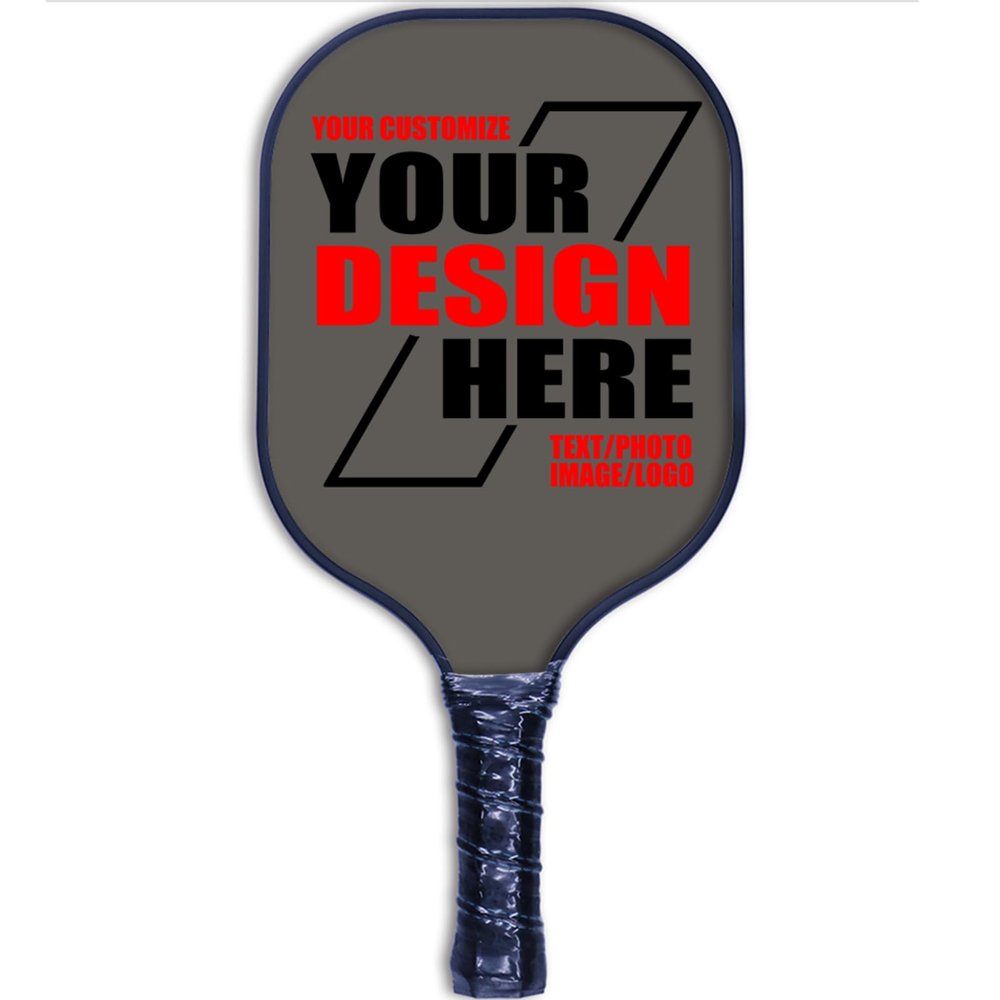 Custom Pickleballs Paddles Add Your Own Photo Text Design Here Personalized Graphite Pickle Ball Paddles for Women & Men 40 Colors Available