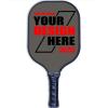 Custom Pickleballs Paddles Add Your Own Photo Text Design Here Personalized Graphite Pickle Ball Paddles for Women & Men 40 Colors Available view 1