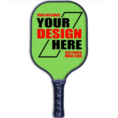 Custom Pickleballs Paddles Add Your Own Photo Text Design Here Personalized Graphite Pickle Ball Paddles for Women & Men 40 Colors Available