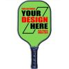 Custom Pickleballs Paddles Add Your Own Photo Text Design Here Personalized Graphite Pickle Ball Paddles for Women & Men 40 Colors Available view 1