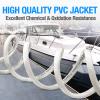 NAOEVO 10 Gauge Marine Wire Duplex, 10 AWG Stranded PVC Marine Electrical Wire, Waterproof/Corrosion Resistant/Tinned Copper Electrical Cable for Boat/Automotive/RV/Solar (30FT) view 3