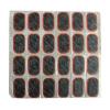 ErdBar Bike tire Patch kit Bicycle Tire Puncture Repair Kit Tube Rubber Patch Kitfor Bikes and Other Inflatables (Color : Black, Size : 3.4 * 2.55cm/48pcs) view 1