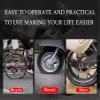 ErdBar Bike tire Patch kit Bicycle Tire Puncture Repair Kit Tube Rubber Patch Kitfor Bikes and Other Inflatables (Color : Black, Size : 3.4 * 2.55cm/48pcs) view 3