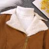 Little Girls Outfits Kids Lapel Shaker Irregular Zipper Design Jacket And Patchwork Skirt 2PCS Clothes for 2-6 Years QW160 view 4