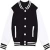 NICNZQI Kids Varsity Jacket Girls Baseball Jacket Boys Bomber Outwear with Pocket Coat view 2