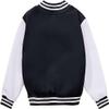 NICNZQI Kids Varsity Jacket Girls Baseball Jacket Boys Bomber Outwear with Pocket Coat view 3