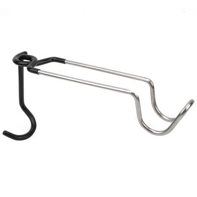 25m/9.8inch Camping Hook Hanger Outdoor Tent Lamp Hanger Tent Pole Hook Lantern Holder Hanger Clips Stainless Steel Portable Non Slip Tent Lamp Hook for Camping,Grill, Hiking