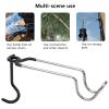 25m/9.8inch Camping Hook Hanger Outdoor Tent Lamp Hanger Tent Pole Hook Lantern Holder Hanger Clips Stainless Steel Portable Non Slip Tent Lamp Hook for Camping,Grill, Hiking view 4