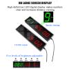 KHZKHC Gym Timer Clock, Fitness Interval Timer, LED Digital Gym Wall Clock, Count Down/Up Stopwatch, Workout Timer, WithRemote Control, Easy to Operate, for Home Gym, Fitness Training view 3