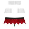 FEESHOW Mens Sexy Christmas Santa Costume Tuxedo Bow Tie with Boxer Briefs Role Play Outfits I01Red Small view 4