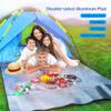 Tent Blanket,YIWENG Ultralight Waterproof Camping Mat Picnic Blanket Beach Mattress Sleeping Pad Aluminum Foil EVA Foam Mat Tent Sleeping Mattress, 1M view 2