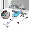 TFCFL Core Ab Trainer Bench Abdominal Stomach Exerciser Workout Gym Fitness Machine Ab Machine Abdominal Cruncher Core Workout Sit Up Bench Side Shaper LED Foldable Exercise Roller Wheels view 2