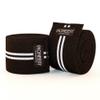 Lifting Large Pioneer Guardian Black Mamba Powerlifting Knee Wraps