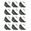 RED DRAGON Hardcore Radical Black & White Ikon Dart Flights - 4 Sets Per Pack (12 Dart Flights in Total) view 1