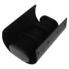 Baluue 1pc Portable Round Watch Box Elastic Pu Leather Slot Organizer for Travel and Home Use Watch Case for Jewelry Storage view 1