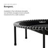 bellicon 39" Fitness Trampoline (Blue) with Screw-on Legs and Bungee Suspension up to 260 lbs (Extra Strong) view 4