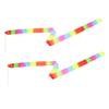 BESPORTBLE 2pcs Colorful Gymnastics Streamers Wooden Handles Ribbons for Dance Exercise and for Parties and Festivals view 1