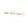 BESPORTBLE 2pcs Colorful Gymnastics Streamers Wooden Handles Ribbons for Dance Exercise and for Parties and Festivals view 4